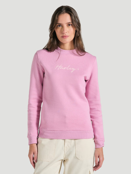 Moletom Careca Feminino Rosa Hurley Line