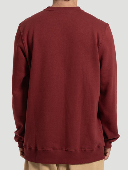 Moletom Hurley Careca Mini Icon II Vinho