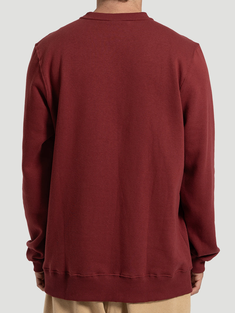 Moletom Hurley Careca Mini Icon II Vinho