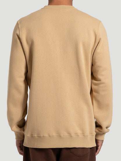 Moletom Hurley Careca Mini Icon II Bege