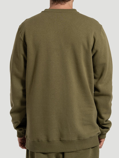 Moletom Hurley Careca Mini Icon II Militar