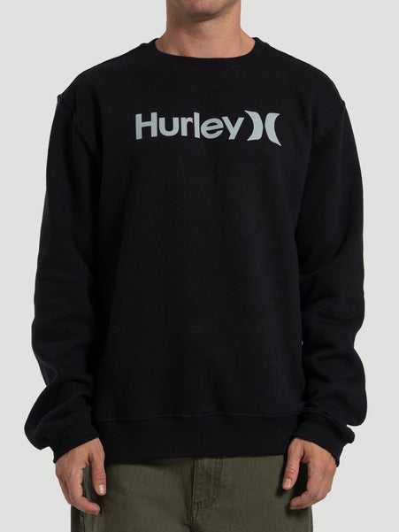 Moletom Careca Preto Hurley One & Only