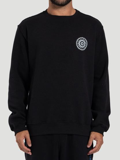 Moletom Hurley Careca Empire Preto