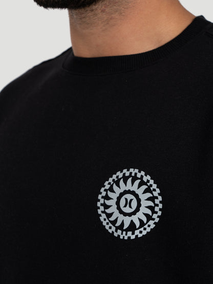 Moletom Hurley Careca Empire Preto