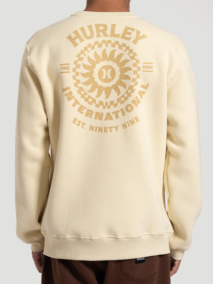 Moletom Hurley Careca Empire Off White