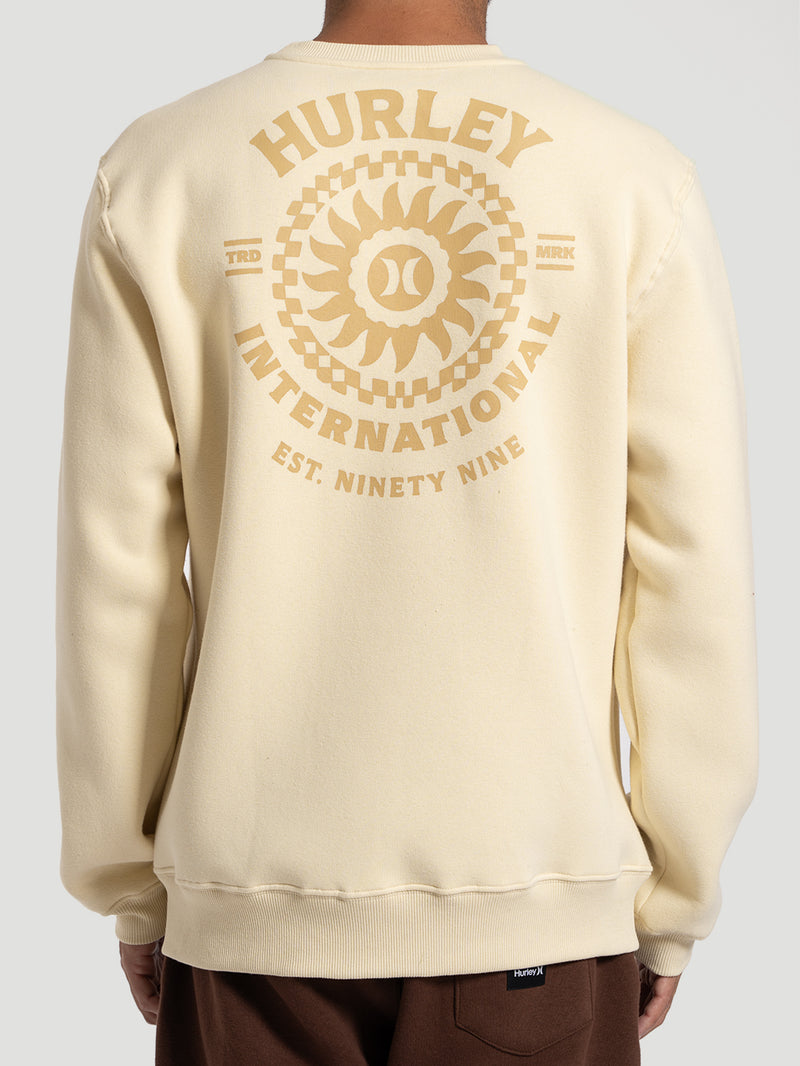 Moletom Hurley Careca Empire Off White