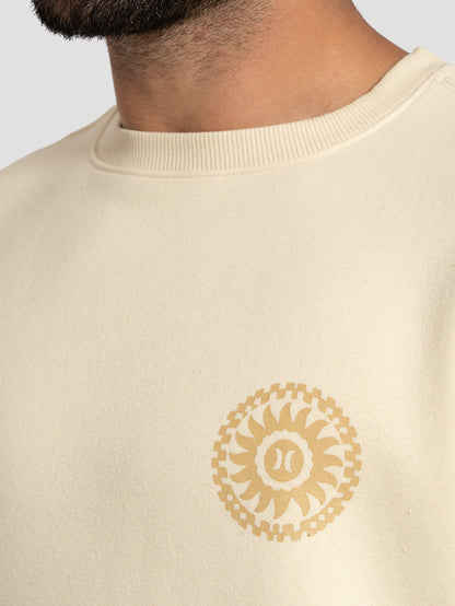 Moletom Hurley Careca Empire Off White