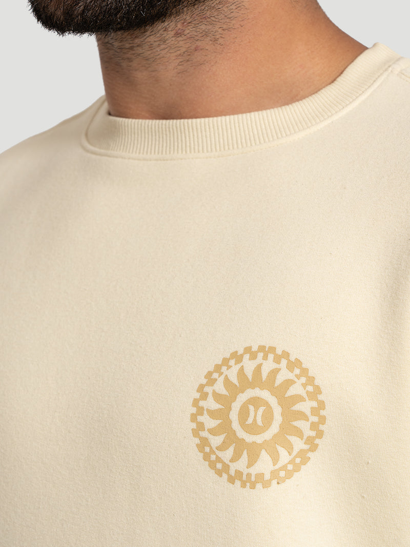 Moletom Hurley Careca Empire Off White