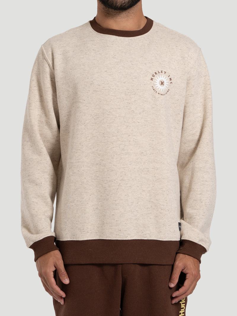 Moletom Careca Off White Hurley Natural