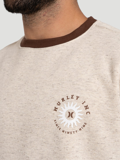 Moletom Careca Off White Hurley Natural