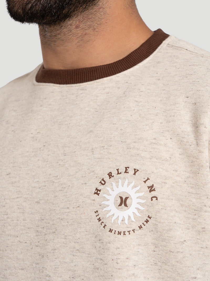 Moletom Careca Off White Hurley Natural