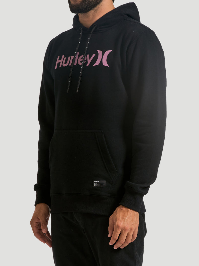 Moletom Canguru Hurley O&O Solid Preto