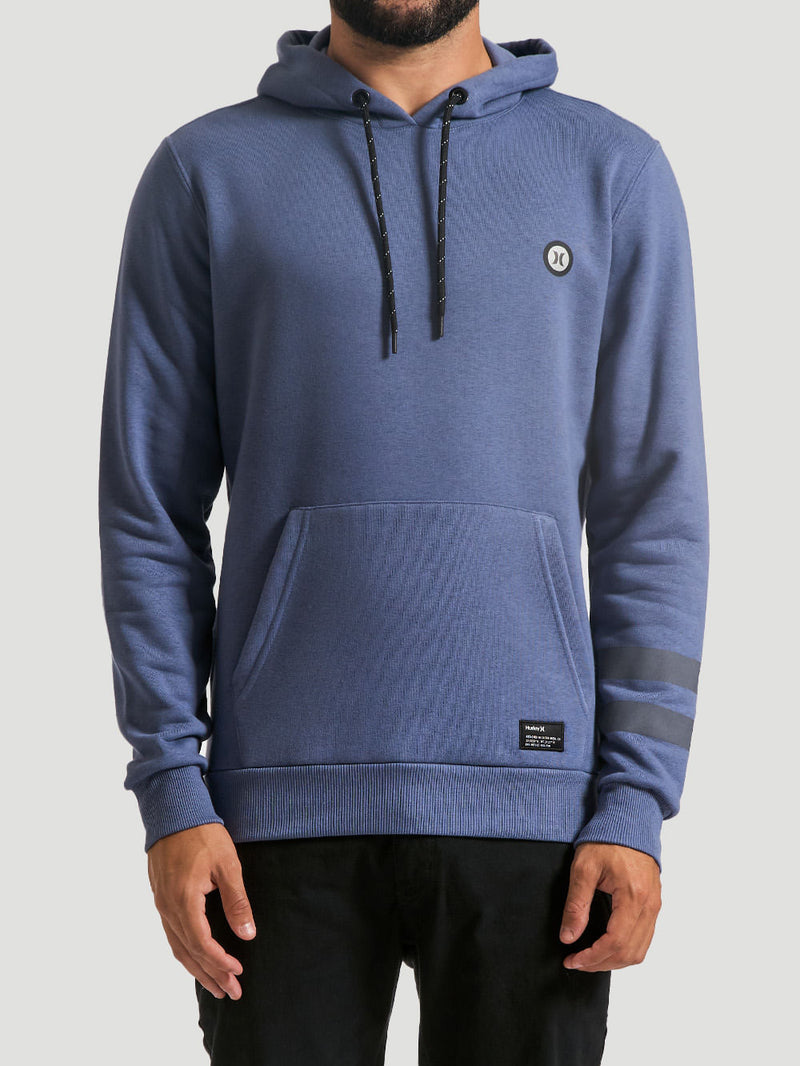 Moletom Canguru Hurley Heat Transfer Azul
