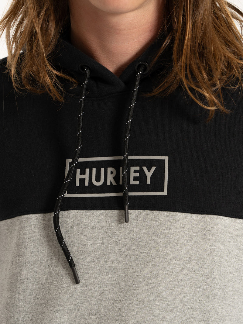 Moletom Canguru Hurley Mini Box Preto