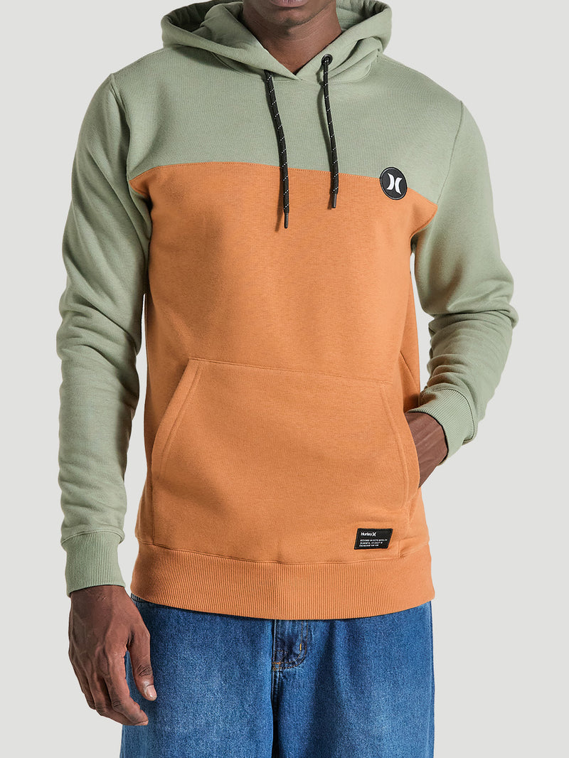 Moletom Canguru Vermelho Hurley Puff