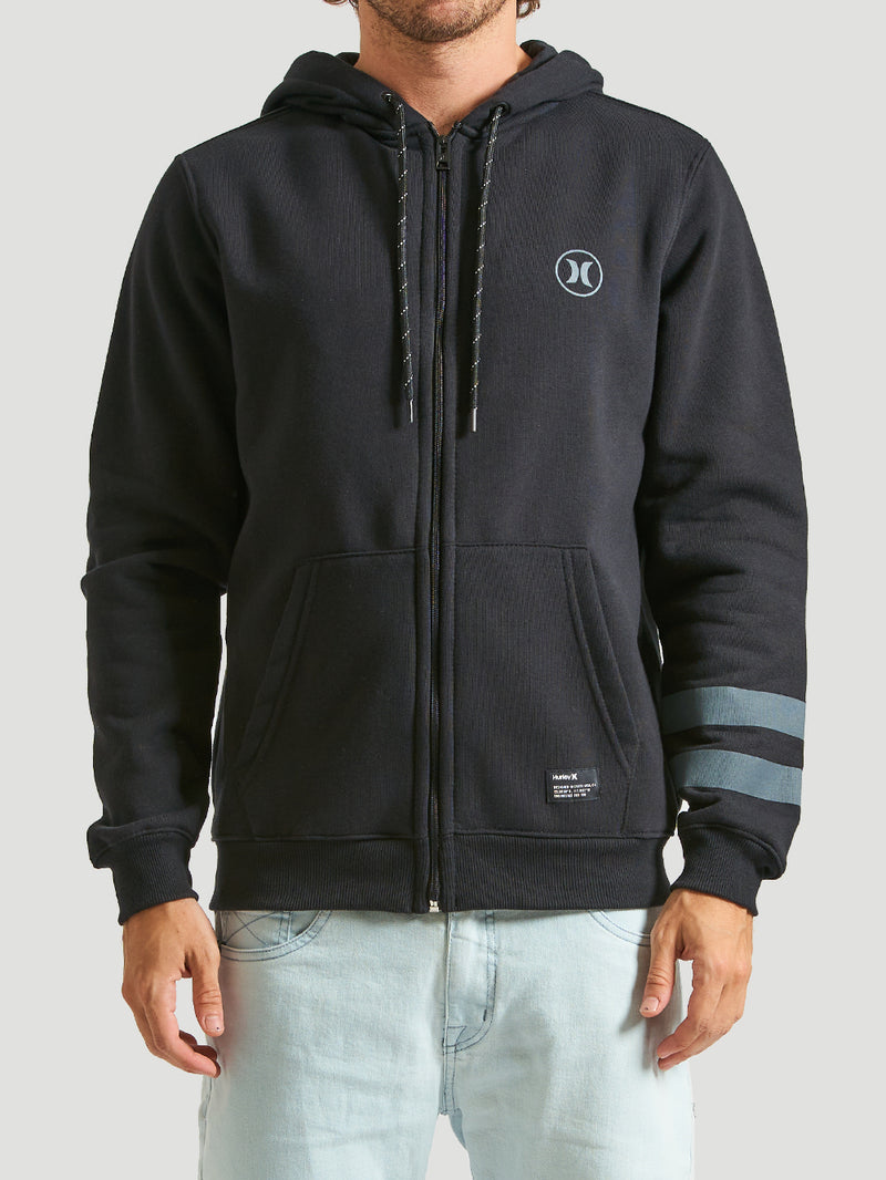 Moletom Canguru Hurley Circle Icon BP Preto