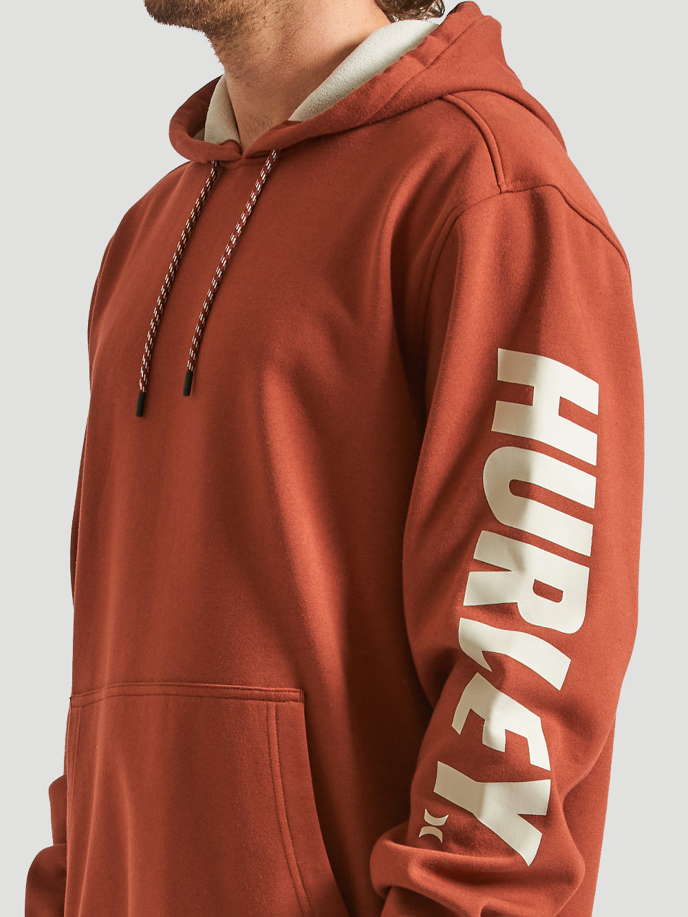 Rock Off Gorillaz - Two-Tone Brush Logo Hoodie/trui - M - Rood Rock Off Gorillaz - Two-Tone Brush Logo Hoodie/trui - M - Rood