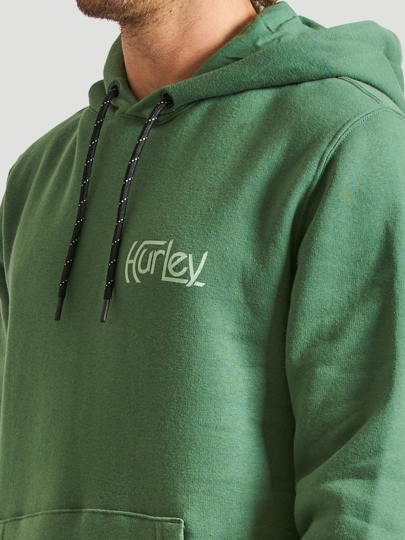 Moletom Canguru Hurley Originals Verde