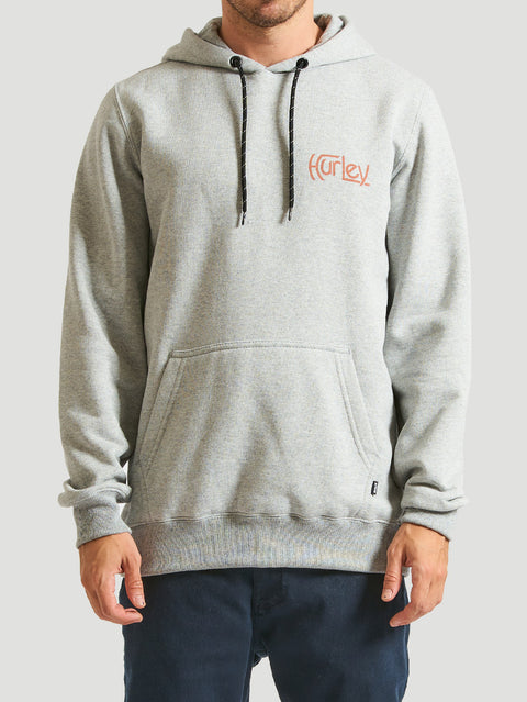 Moletom Canguru Hurley Originals Mescla Cinza – Hurley Brasil