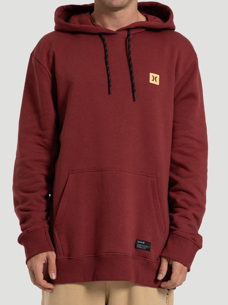 Moletom Canguru Hurley Mini Icon II Felpado 250g Vinho