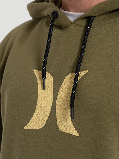 Moletom Canguru Icon Hurley Militar