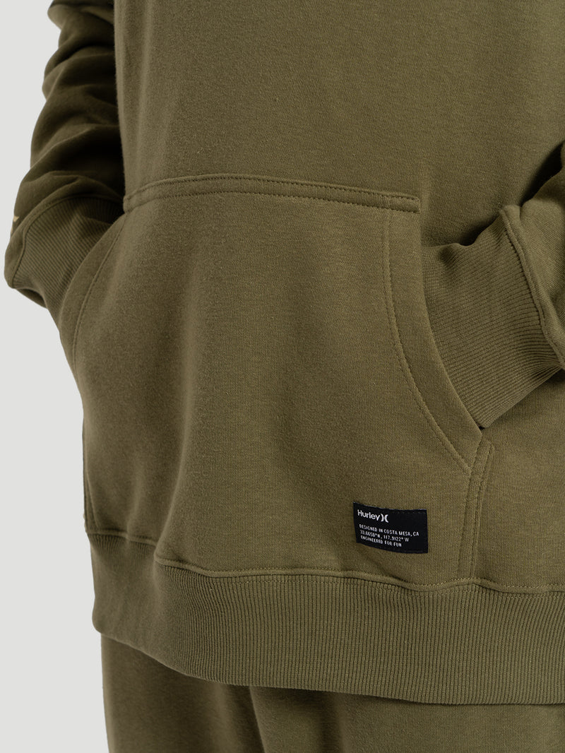 Moletom Canguru Icon Hurley Militar