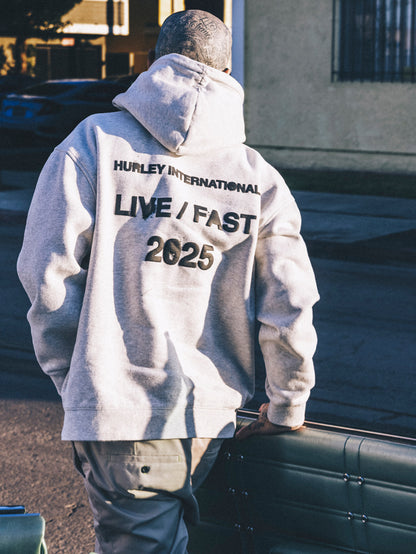 Hurley x Travis Barker Moletom Canguru Live Fast