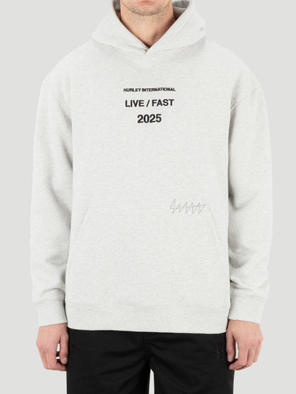 Hurley x Travis Barker Moletom Canguru Live Fast