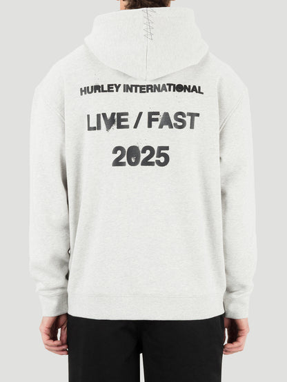 Hurley x Travis Barker Moletom Canguru Live Fast