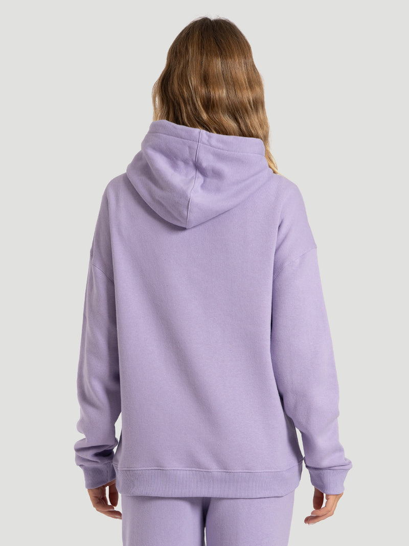 Moletom Canguru Feminino Hurley Chenille Lilás