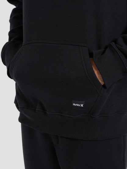 Moletom Canguru Hurley x Shibuya Signature Block Party Preto