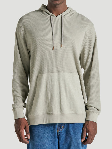 Blusa Especial Areia Hurley Felton Thermal Hoodie