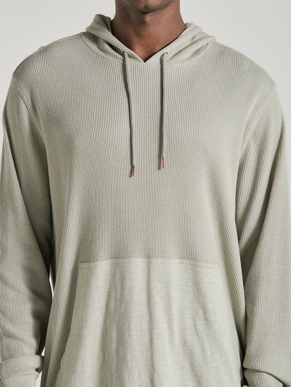 Blusa Especial Areia Hurley Felton Thermal Hoodie