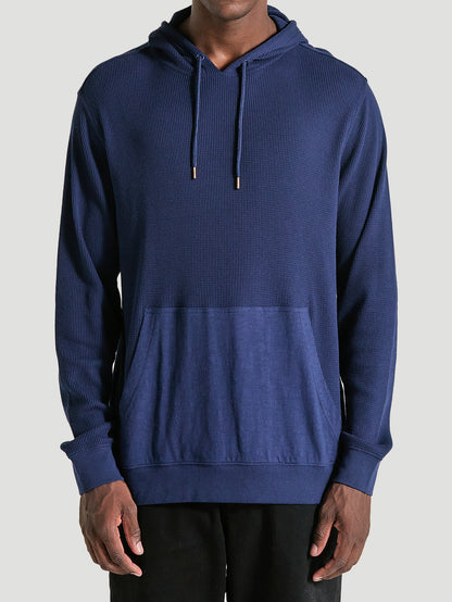 Blusa Especial Azul Marinho Hurley Felton Thermal Hoodie