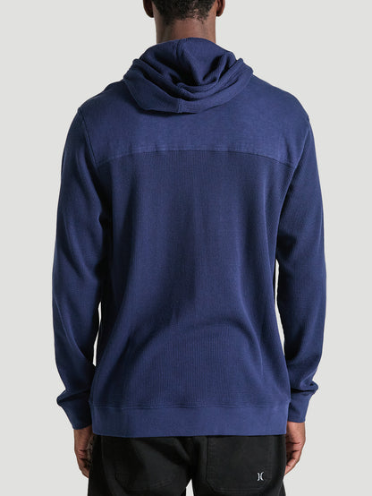 Blusa Especial Azul Marinho Hurley Felton Thermal Hoodie