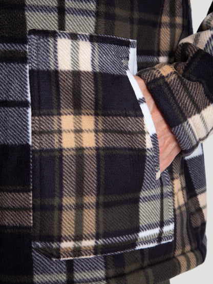 Blusa Especial Hurley Easy Rider Hooded Sherpa Importada Preta