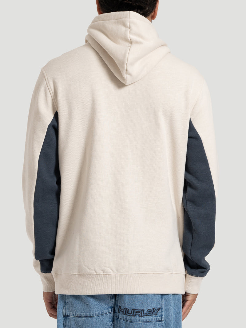 Moletom Blusa Especial Hurley Areia Tri Blocker Slub Importada