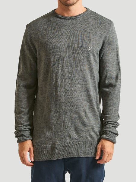 Tricot Hurley Casual Mescla Preto