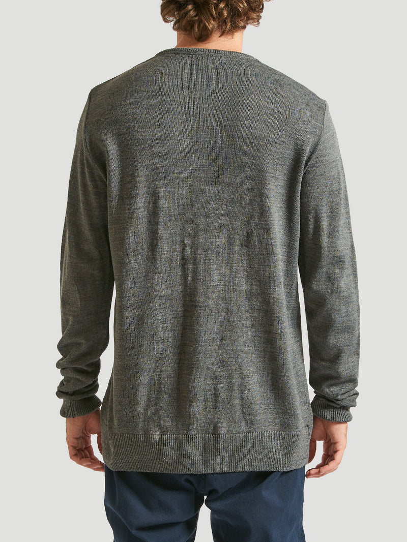 Tricot Hurley Casual Mescla Preto