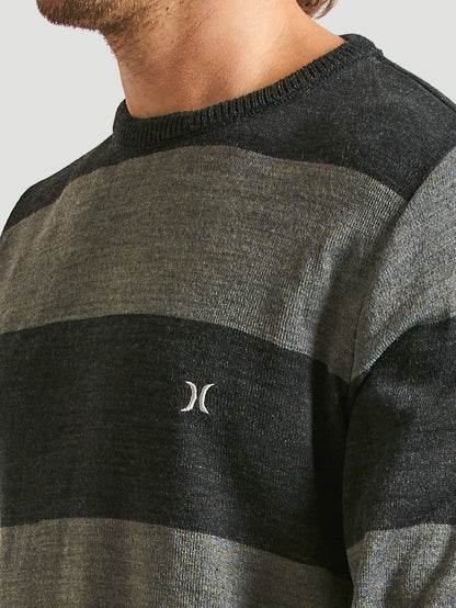 Tricot Hurley Stripe Preto