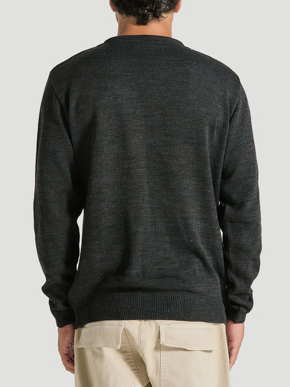 Tricot Básico Preto Hurley Classic