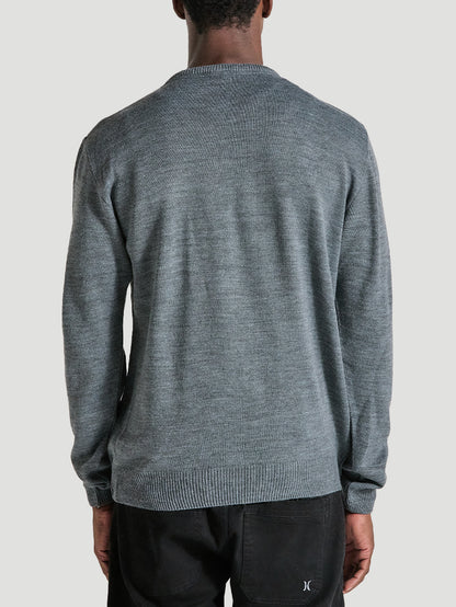 Tricot Básico Azul Hurley Classic