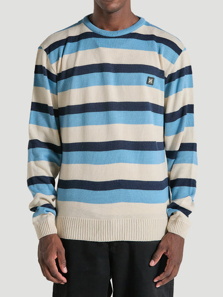 Tricot Listrado Off White Hurley Stripe