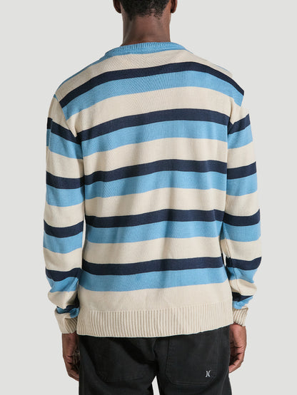 Tricot Listrado Off White Hurley Stripe