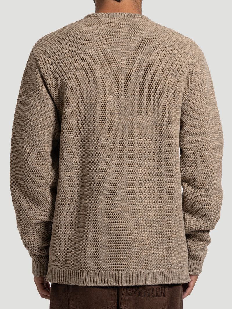 Suéter Tricot Bege Hurley Papiro