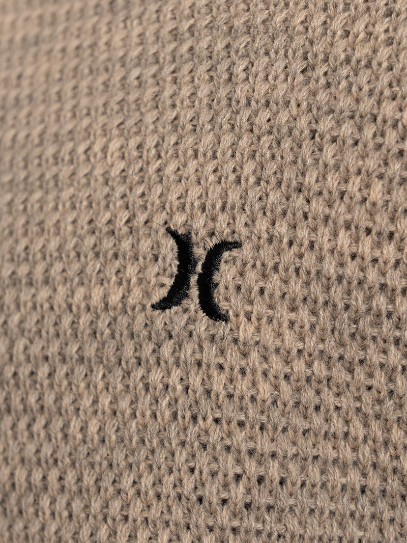Suéter Tricot Bege Hurley Papiro