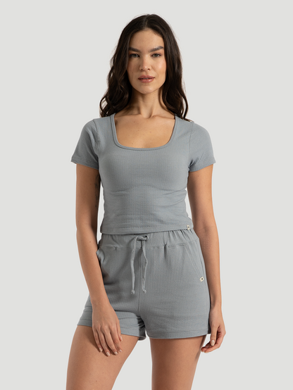 Blusa Feminina Hurley Espumante Cinza