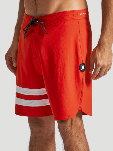 Boardshort Hurley Phantom Block Party 18" Vermelho