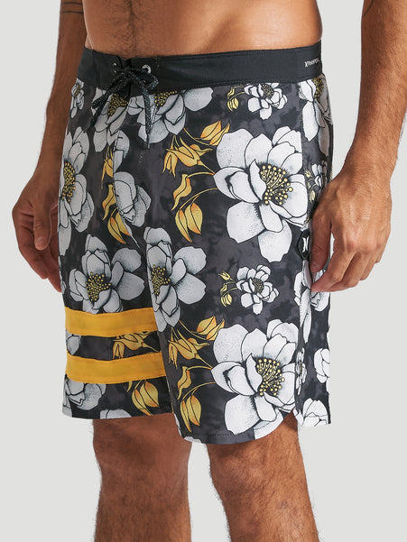 Boardshort Hurley Phantom Block Party 18" Preto