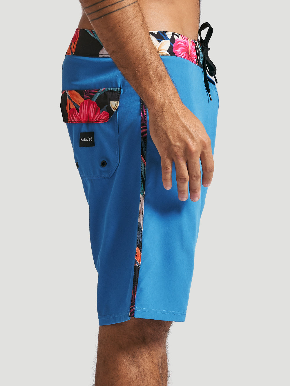 Boardshort Hurley Dirty Flower Stripe 19,5"Azul